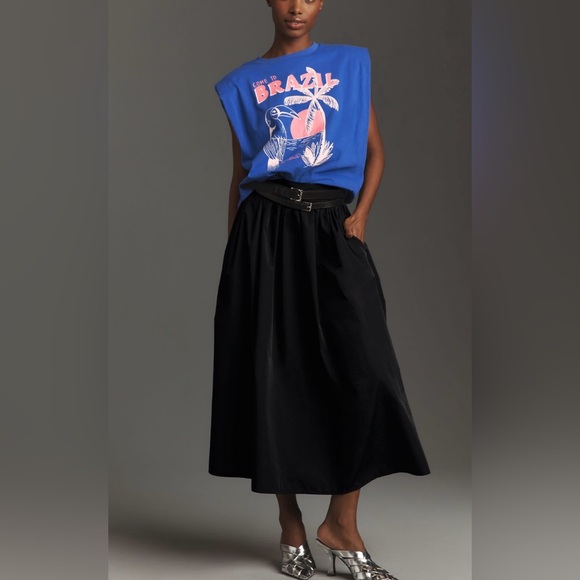 Farm Rio Brazil Muscle Cotton Tee, Size XL - Picture 4 of 9